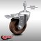 Service Caster 4 Inch SS High Temp Glass Filled Nylon 3/8 Inch Stem Caster Total Lock Brake SCC SCC-SSTSTTL20S414-GFNSHT-381615 - alternate 1